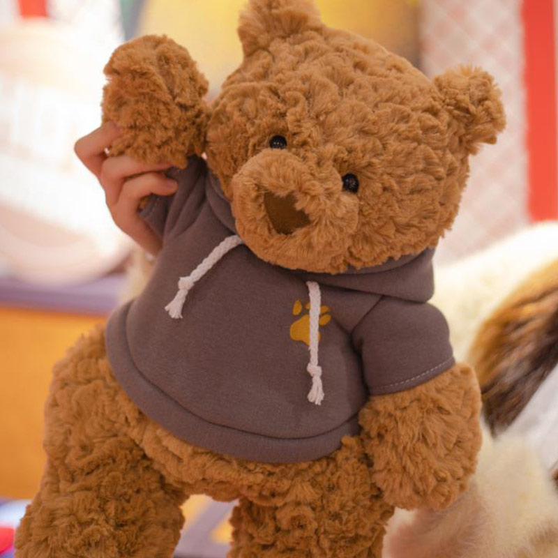 Teddy bear,teddy bear卡通 丑萌巴塞罗熊公仔teddybear泰迪熊玩偶衣服裙子娃衣配饰卫衣熊