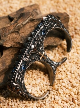 渡鸦工作室原创专属《绅士之礼》EDC指虎拳套防身武器925银指环