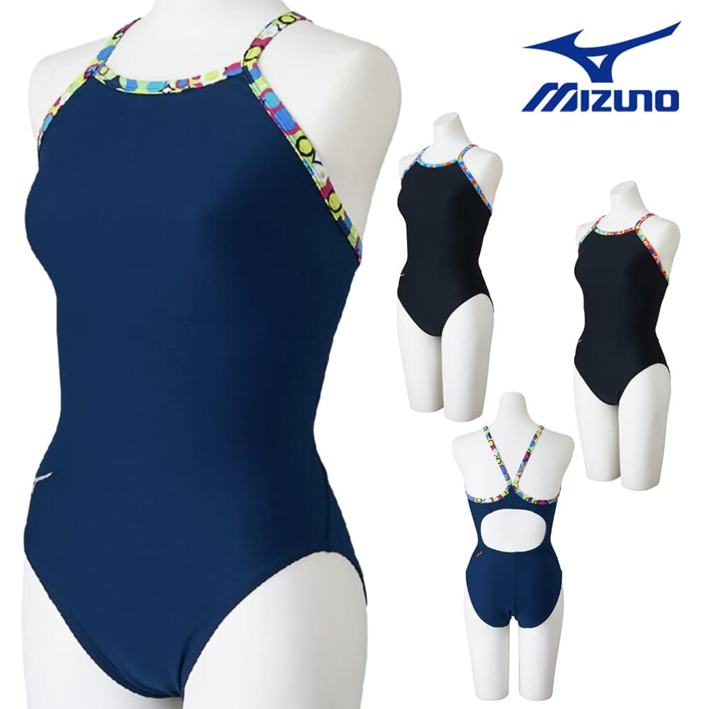 2026年新款MIZUNO美津浓女士泳衣三角连体休闲练习款日本正品代购