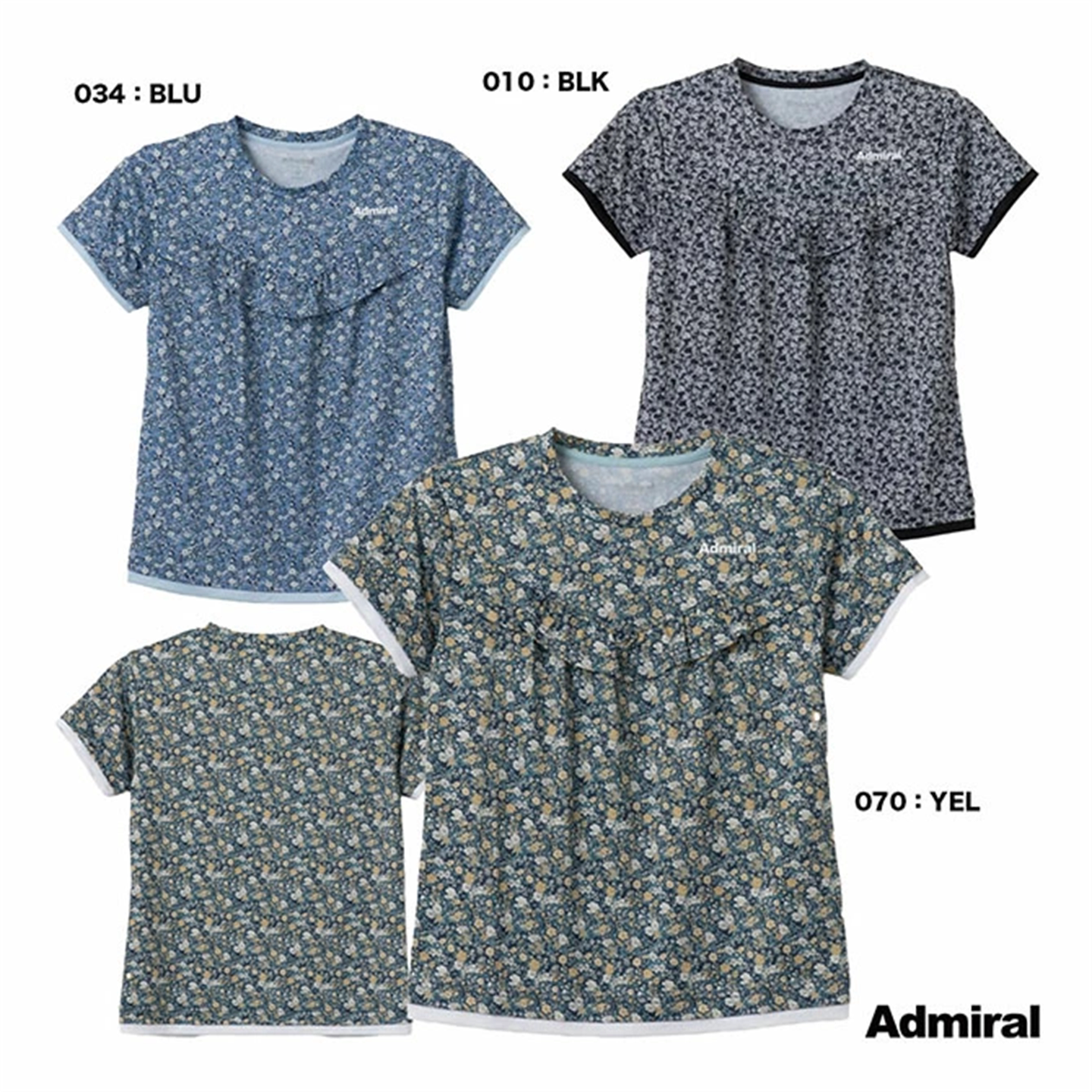 2026年春夏新款海军上将女款羽毛球服速干半袖休闲日本正品代购