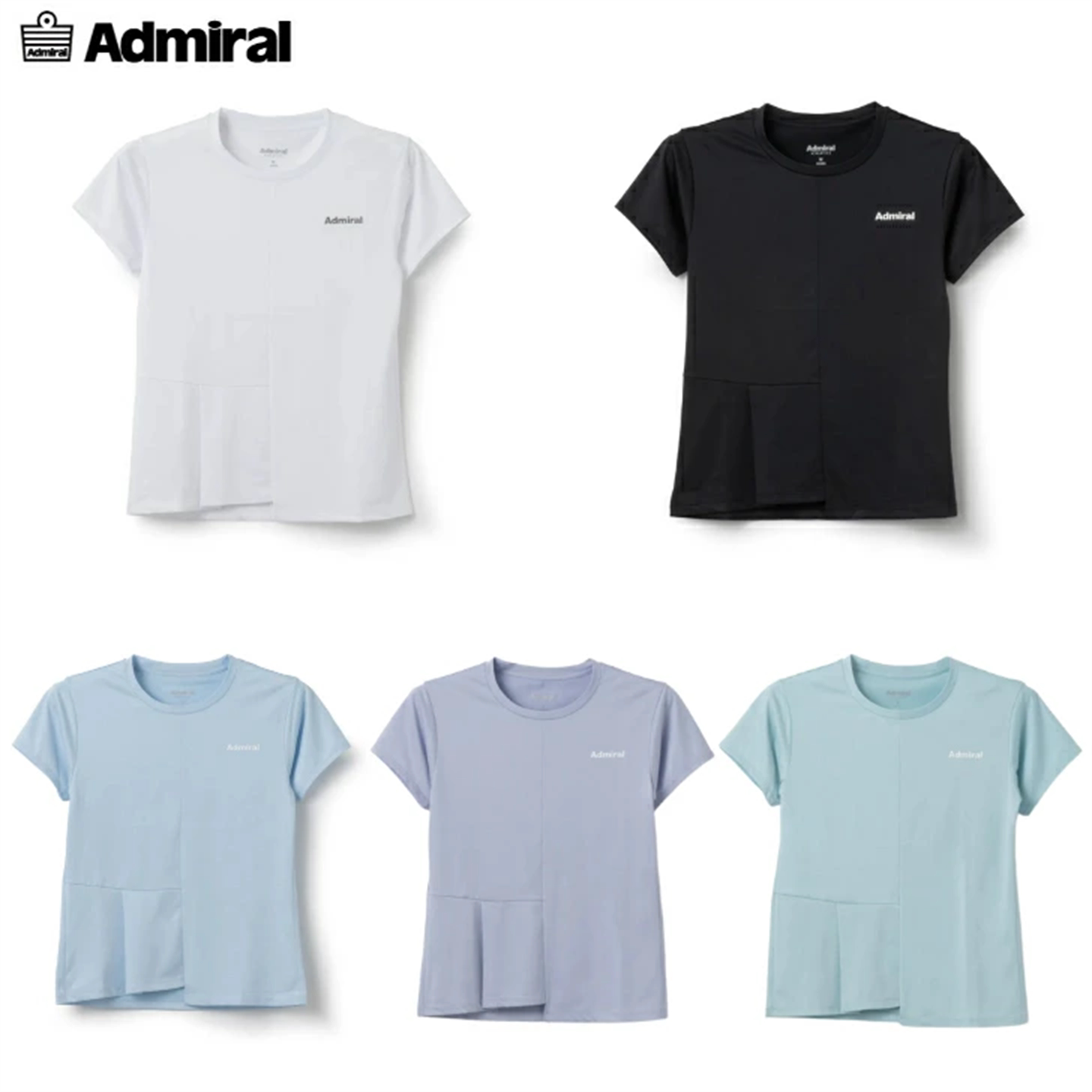 2026年春夏新款海军上将女款羽毛球服速干半袖短袖日本正品代购