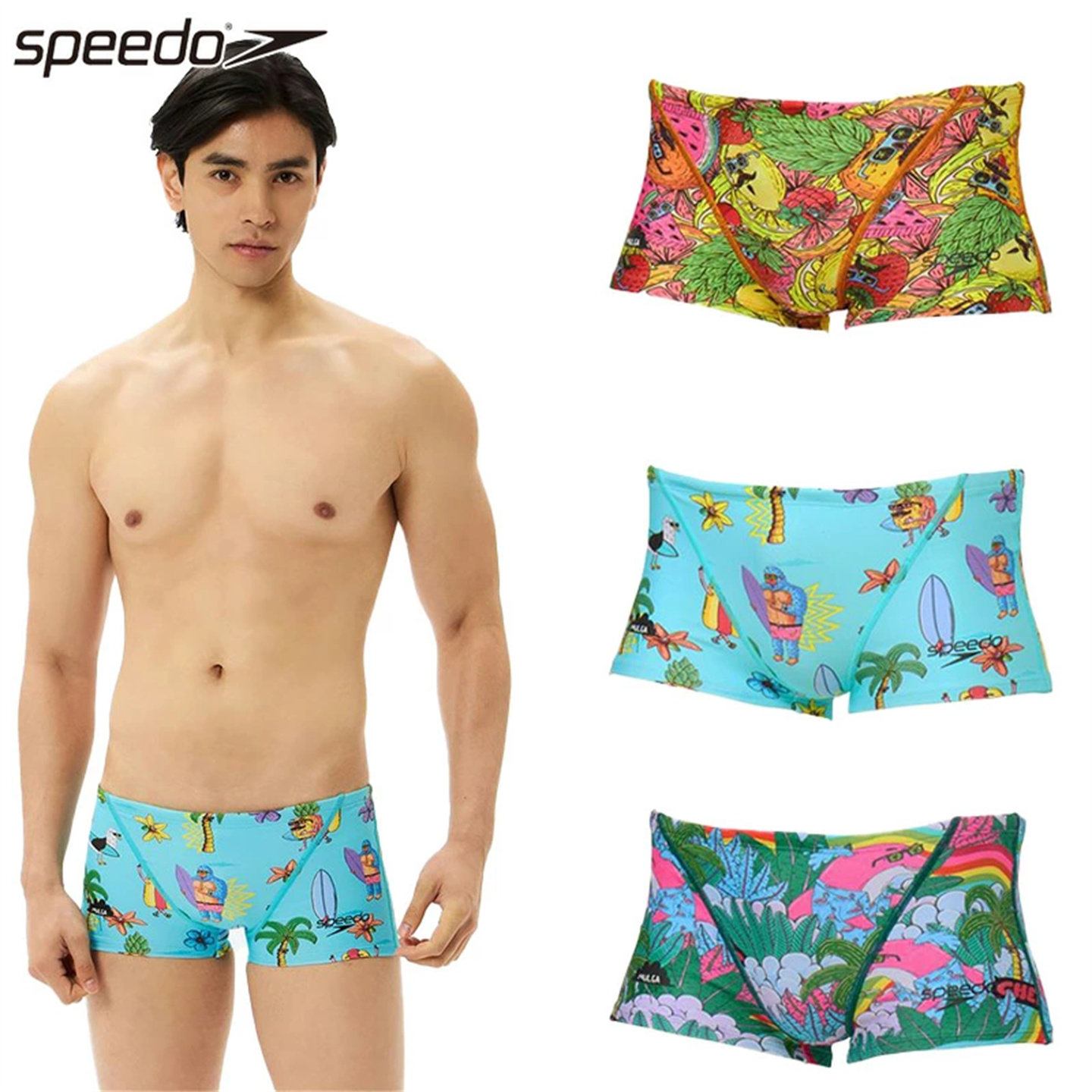 25年秋冬新SPEEDO速比涛男士高端泳裤休闲训练款日本代购JP版抗氯
