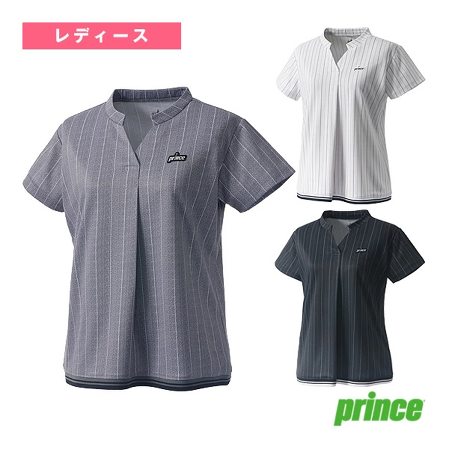 2026年秋冬王子PRINCE女款羽毛球服短袖衬衫速干小众日本原装代购