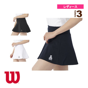 新款日本正品代购WILSON威尔逊羽毛球服网球裙短裙运动速干女士