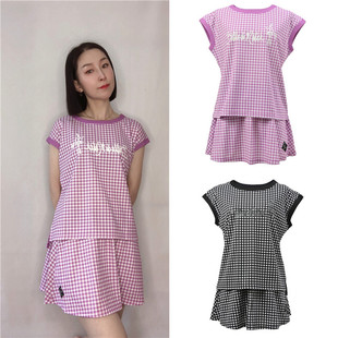 Balle 代购 短裙女 网球服套装 短袖 match羽毛球 23年新日本正品