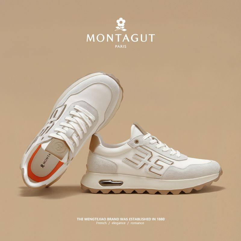 梦特娇男鞋春季头层牛皮运动鞋男户外旅游休闲白鞋气垫潮鞋年轻人,流行男鞋,时尚休闲鞋,淘宝优惠券,粉丝福利购,淘宝优惠卷