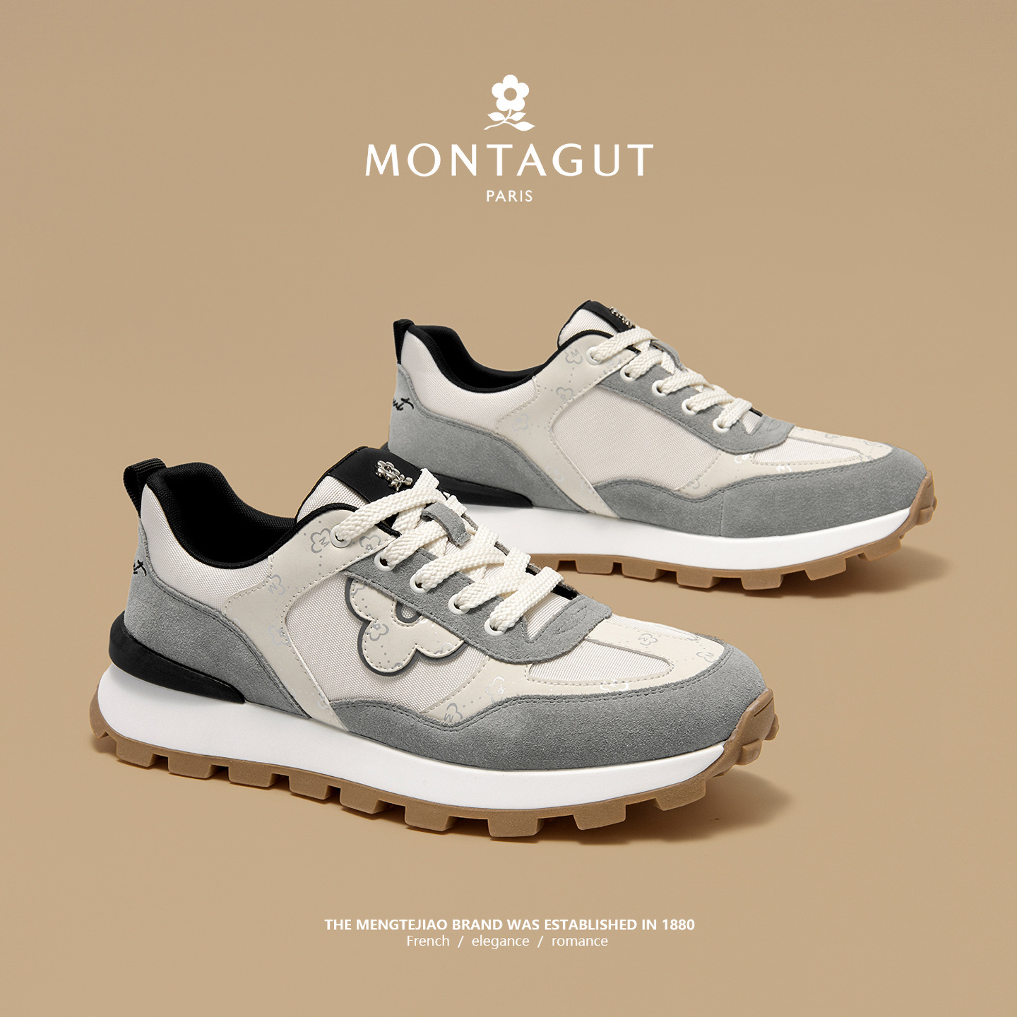 梦特娇官方旗舰阿甘鞋男款真皮