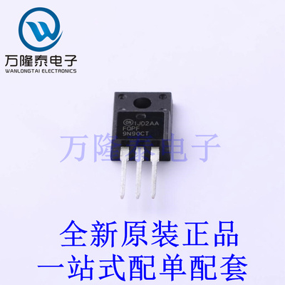 场效应管(MOSFET) FQPF9N90CT TO-220F-3 全新原装进口 贴片现货