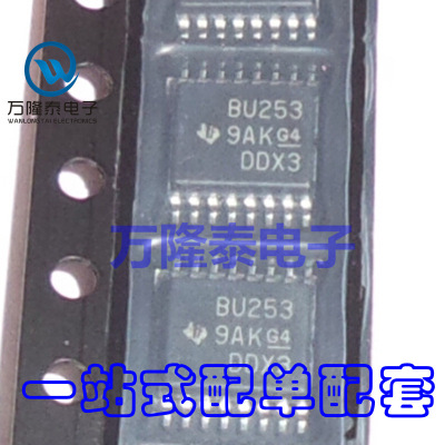 全新原装 SN74CB3Q3253PWR 丝印BU253 多路复用器 TSSOP16贴片