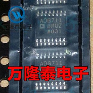 全新原装 ADG711BRUZ ADG711BRU ADG711 模拟开关 TSSOP16贴片