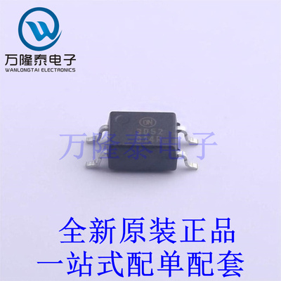 光耦-可控硅信号输出 FODM3052-NF098 SMD-4P 全新原装进口 贴片