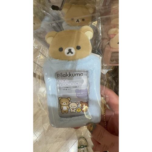 日系可爱轻松熊熊卡通饭卡公交卡ins学生证件卡套爱豆照片保护套
