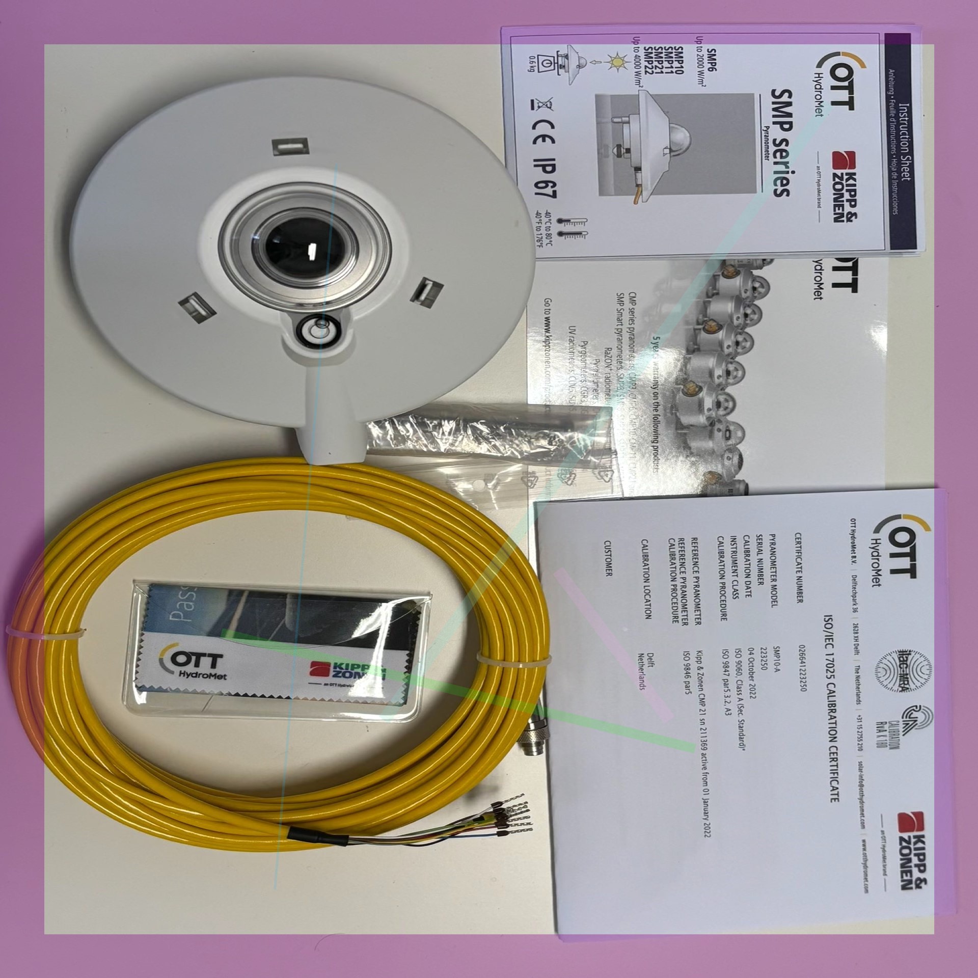 荷兰Kipp & Zonen太阳辐射传感器,型号SMP10-A