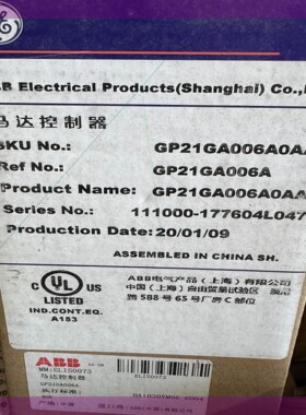 ABB马达控制器 GP21GA006A0AA