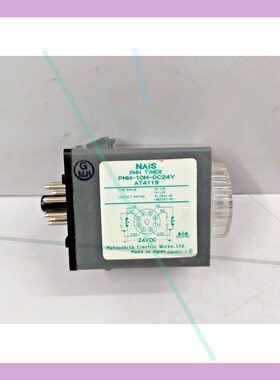 松下时间继电器,型号PMH-10M-DC24V,AT4119