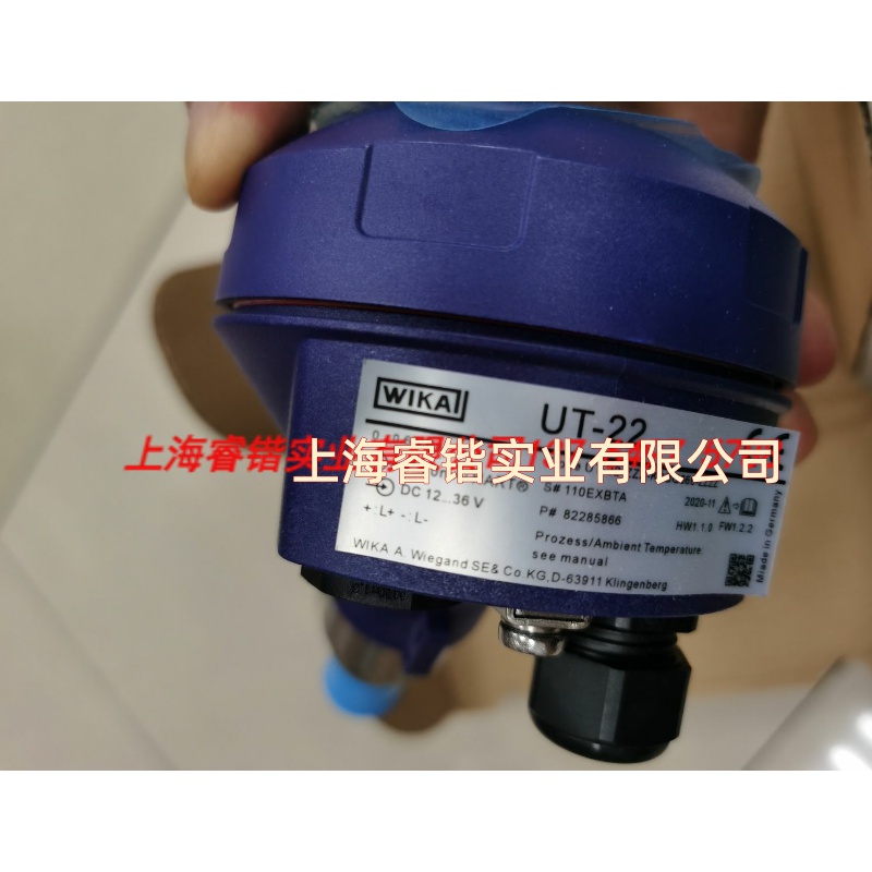 威卡压力变送器全新未使用型号UT-22  量程0-0.6Mpa