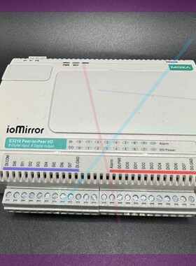 MOXA摩莎ioMirror E3210智能以太网I/O