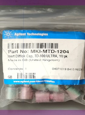 热脱附硅烷化DiffLok盖帽MARKES MKI-MTD-1204