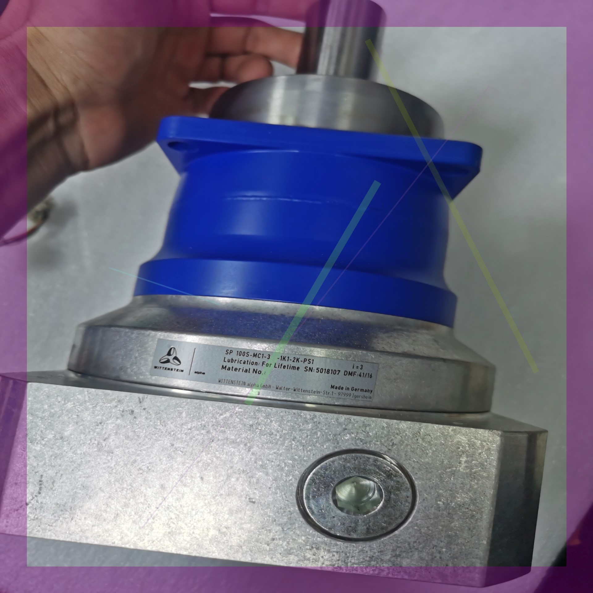 威腾斯坦SP100S-MC1-3-1K1-2K-PS1减速机