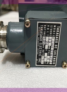TAKASAGO DC SOLENOID   D-1940-20-A971