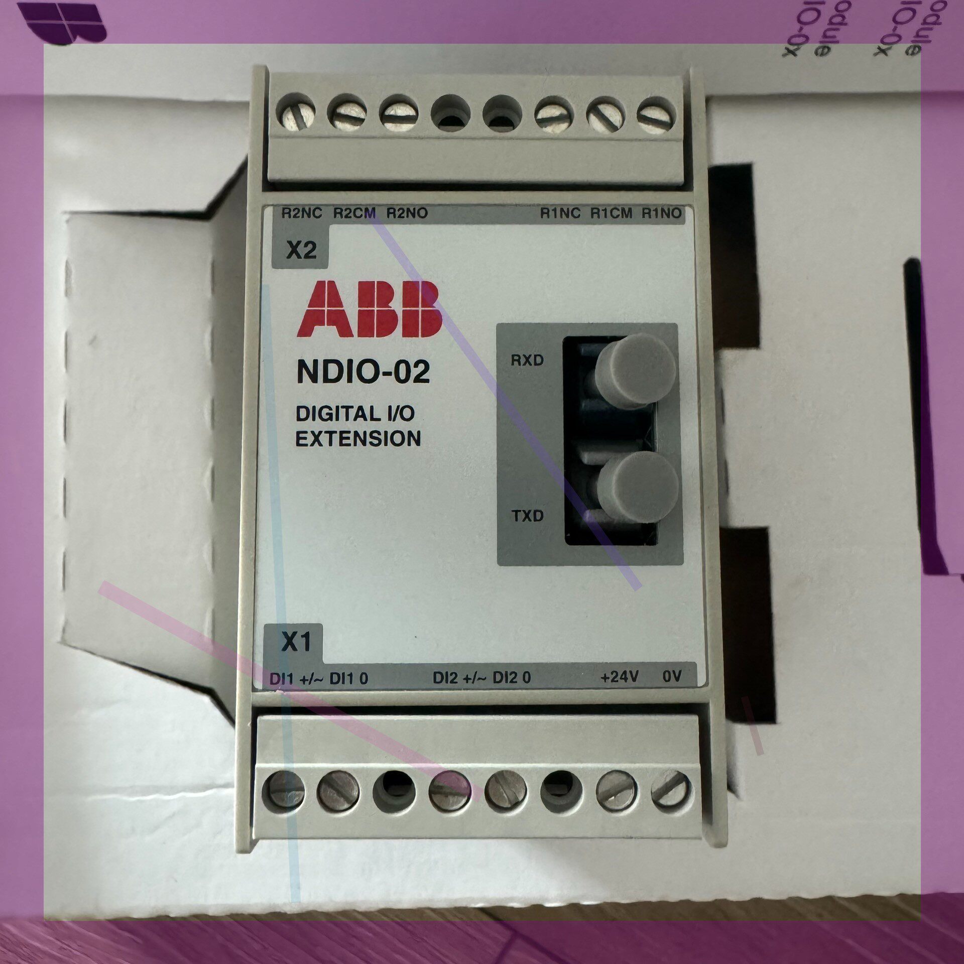 ABB DIGITAL 1/0 EXTEN NDIO-02O