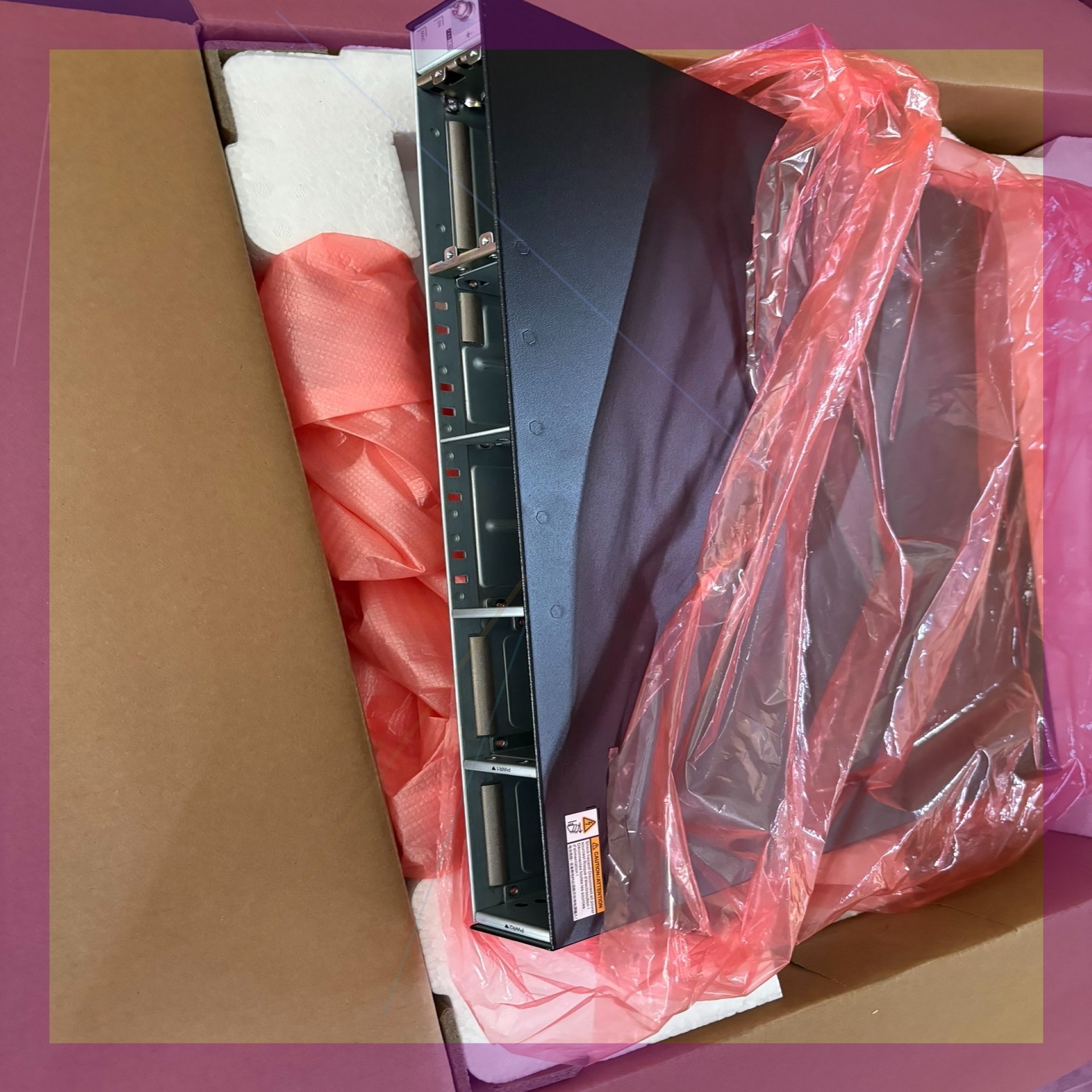 华为S5731-2.5GBOX盒体