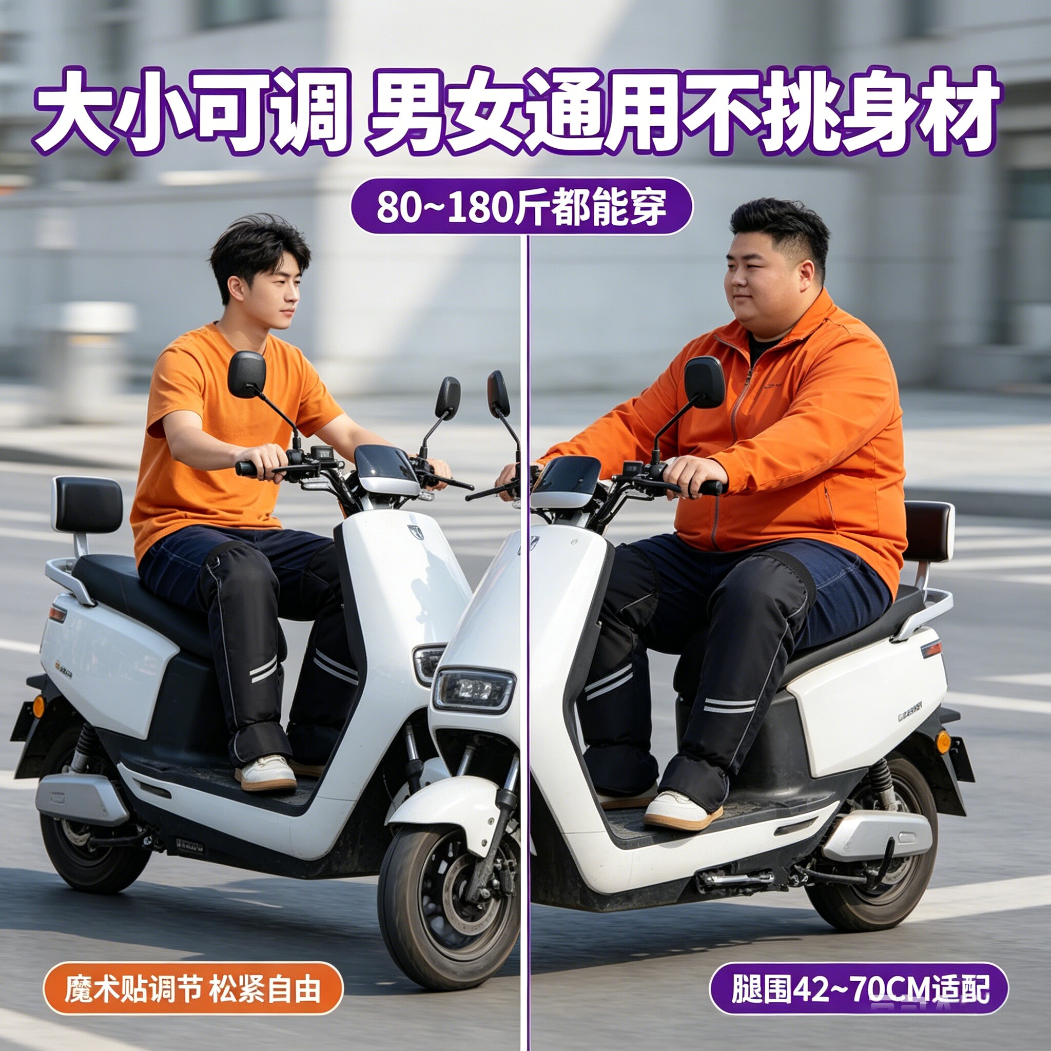 电动车护膝冬季保暖防风防寒摩托车骑行护腿加绒加厚防水男女通用