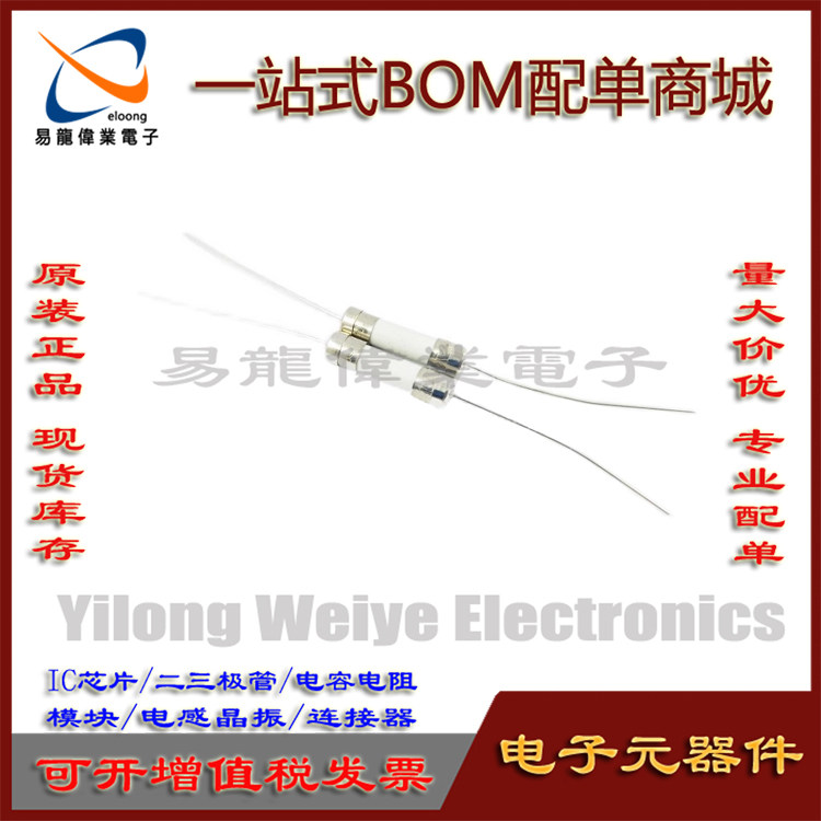 集成电路6X30陶瓷带引线快熔断保