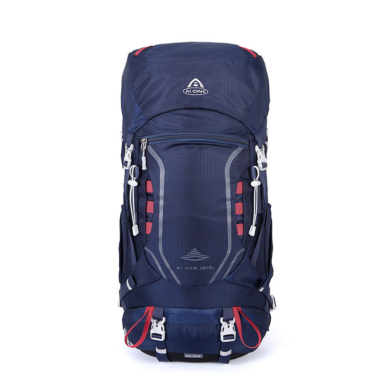 【送防雨罩】艾王户外双肩背包徒步负重登山包旅游露营大容量背负