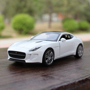 威利1:36洁豹F-Type模型JAGUAR车模Coupe仿真合金汽车模型回力车