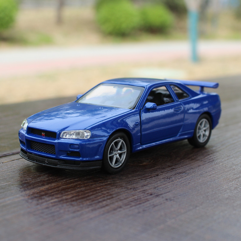 威利尼桑GTR34WELLY合金136