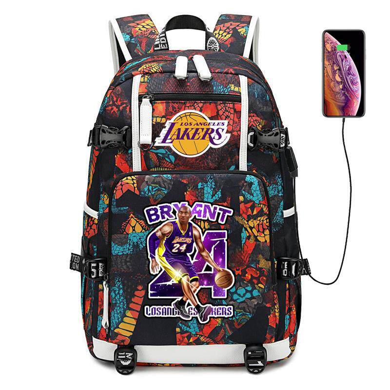 初一学生书包NBA库里科比詹姆斯欧文初高中学生篮球运动双肩背包