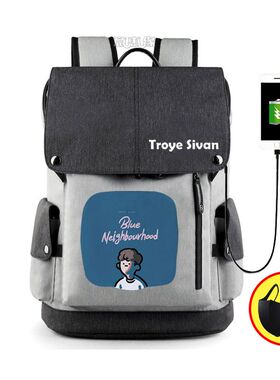 2025特洛耶希文 戳爷 Troye Sivan 书包 周边中学生双肩包旅行包