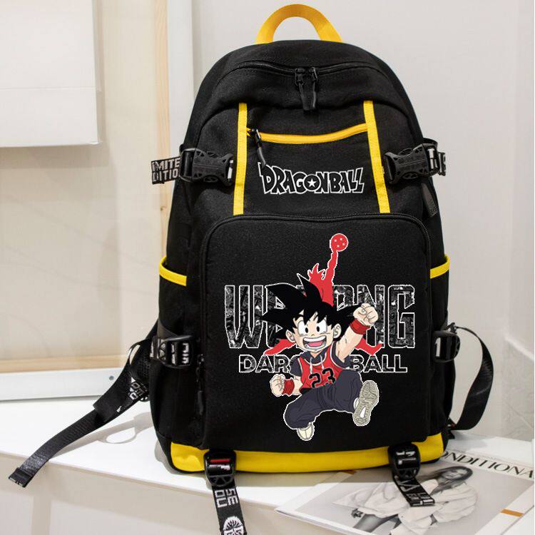 2024七龙珠飞人联名书包高中初中学生双肩包大容量轻便减负牛津纺