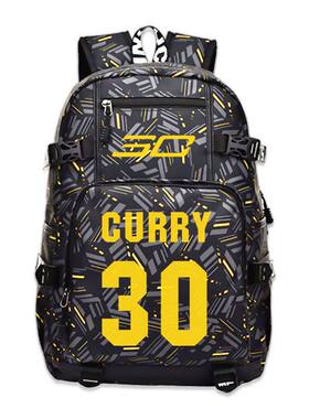 2024NBA书包科比库里汤普森罗斯威少麦迪保罗乔治背包双肩包男篮