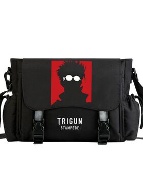 2025枪神TRIGUN斜挎包史丹比特动漫周边单肩包青少年男女包
