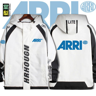 2023德国阿莱ARRI导演摄影师灯光师剧组带帽夹克男士宽松潮流秋冬