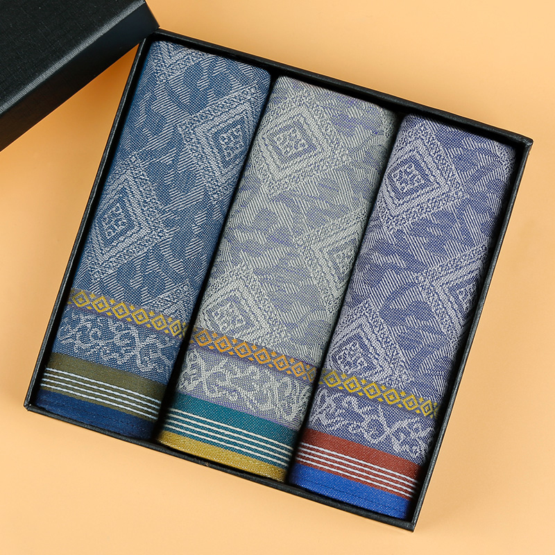 手帕纯棉男士经典怀旧复古
