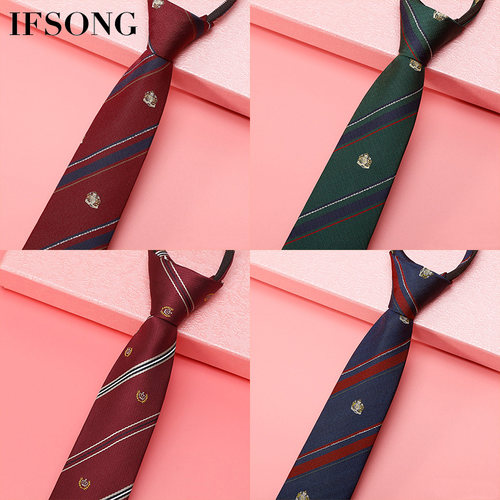 IFSONG美宋女士jk学院风小领带