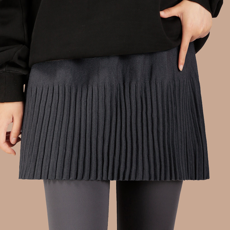 2025新款针织屁帘女叠穿大码遮挡裙a字半身裙冬高级感打底鲨鱼裤,女装/女士精品,半身裙,淘宝优惠券,粉丝福利购,淘宝优惠卷