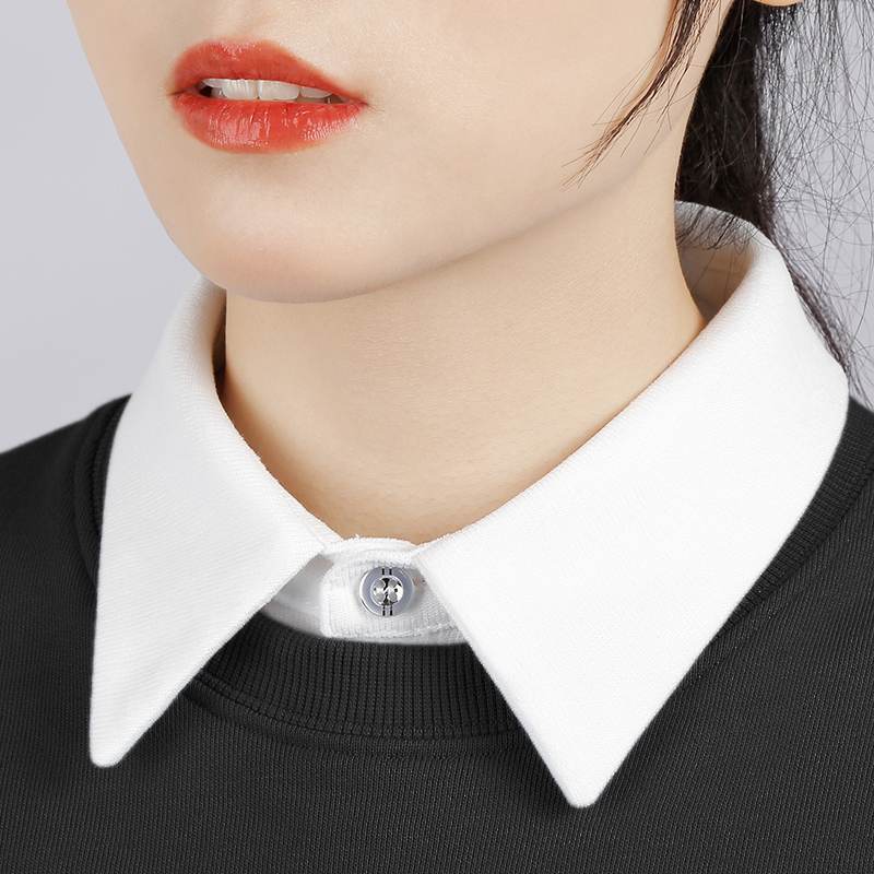 毛衣卫衣内搭配饰衬衫护颈领子