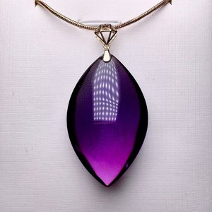 纯天然乌拉圭紫水晶和巴西黄水晶方糖女款