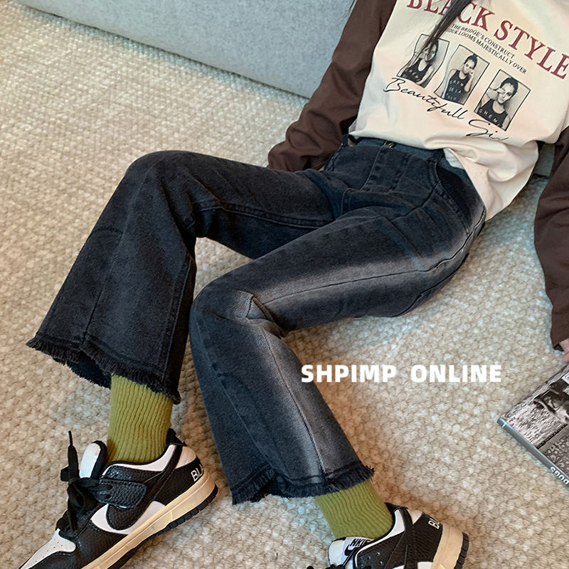 女童牛仔裤2025春季新款