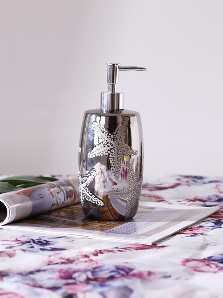 装攻略INS乳液瓶陶瓷按压洗发水沐浴露分装瓶轻奢酒店家用乳液器,家庭/个人清洁工具,乳液器,淘宝优惠券,粉丝福利购,淘宝优惠卷
