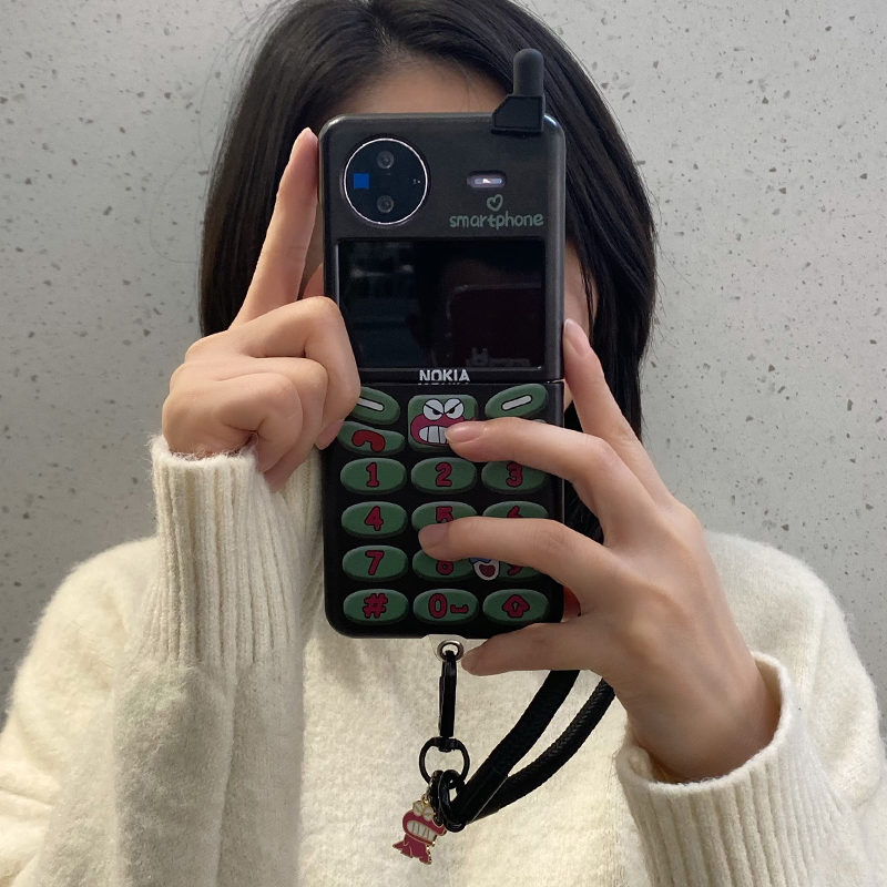 VIVOxflip硬壳可爱卡通大哥大