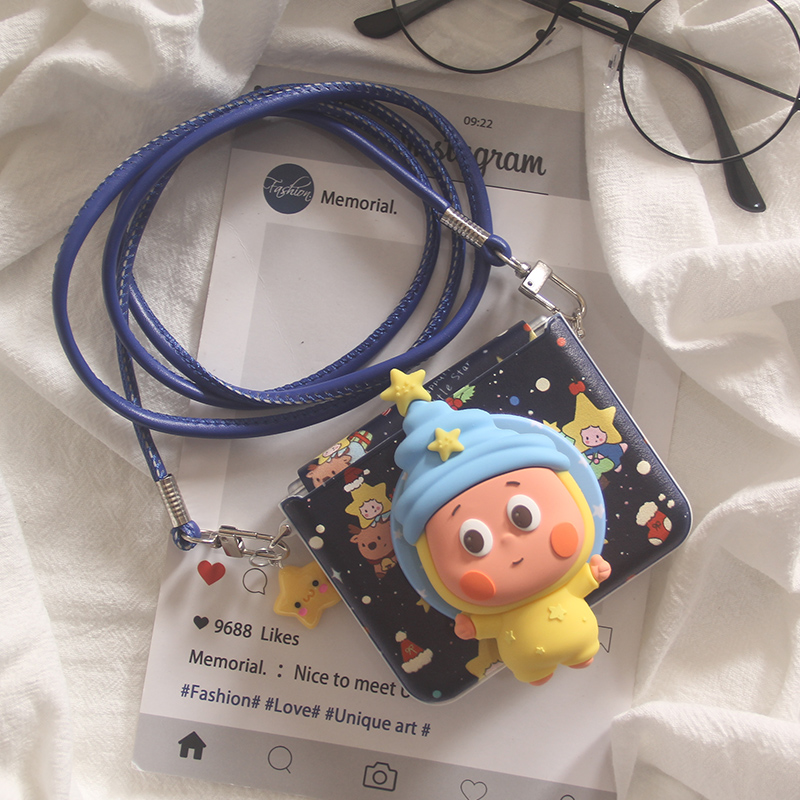 适用华为Pura x手机壳ins卡通圣诞节立体星星人pocket2小米MIXFlip2磁吸荣耀vflip2斜跨oppofindn3flip保护套