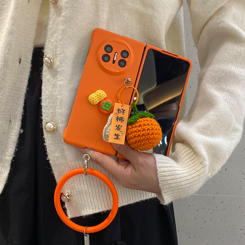 华为MateX5硬壳毛绒好事发生