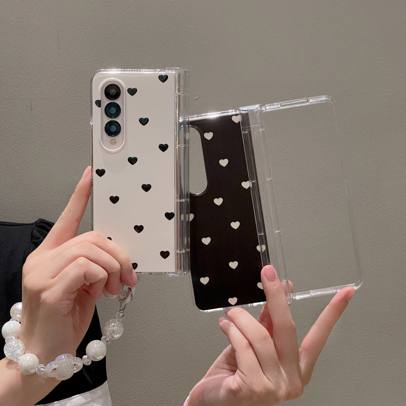 三星zfold5硬壳小清新爱心