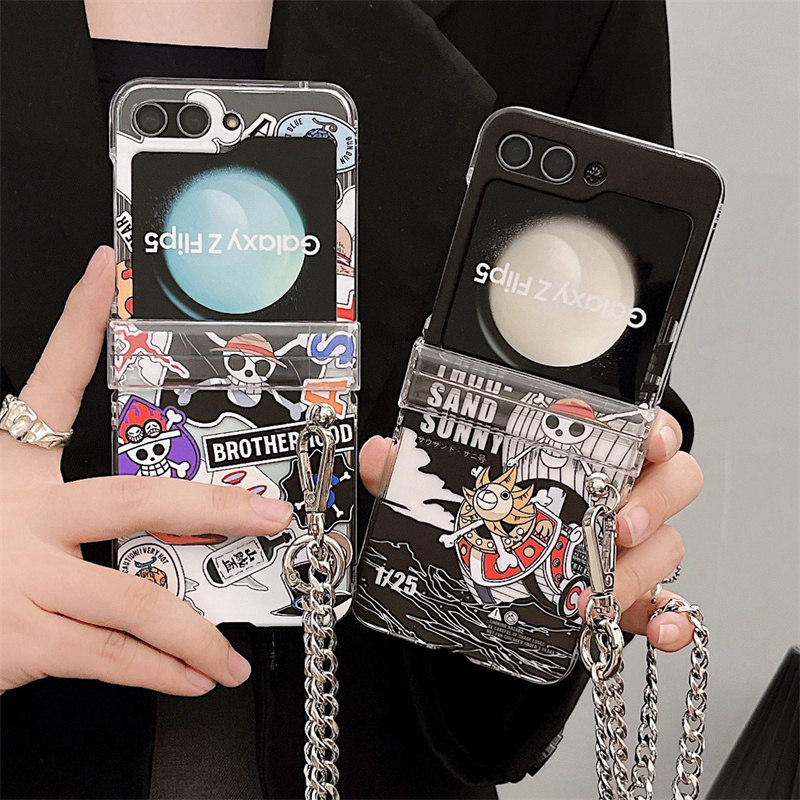 三星zflip5硬壳卡通海贼王