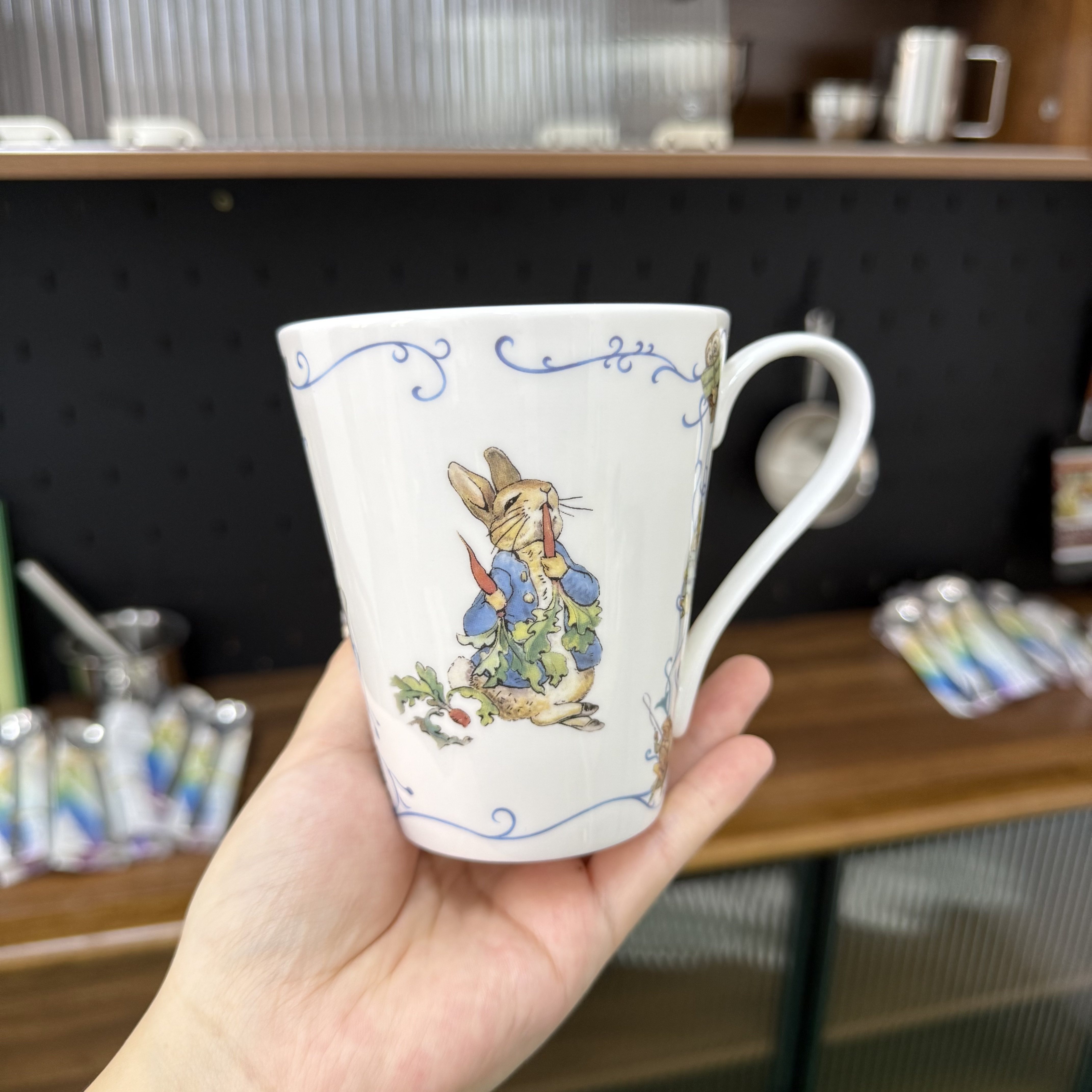 外贸尾货 骨瓷咖啡杯小清新陶瓷茶杯咖啡马克杯 办公室水杯牛奶杯